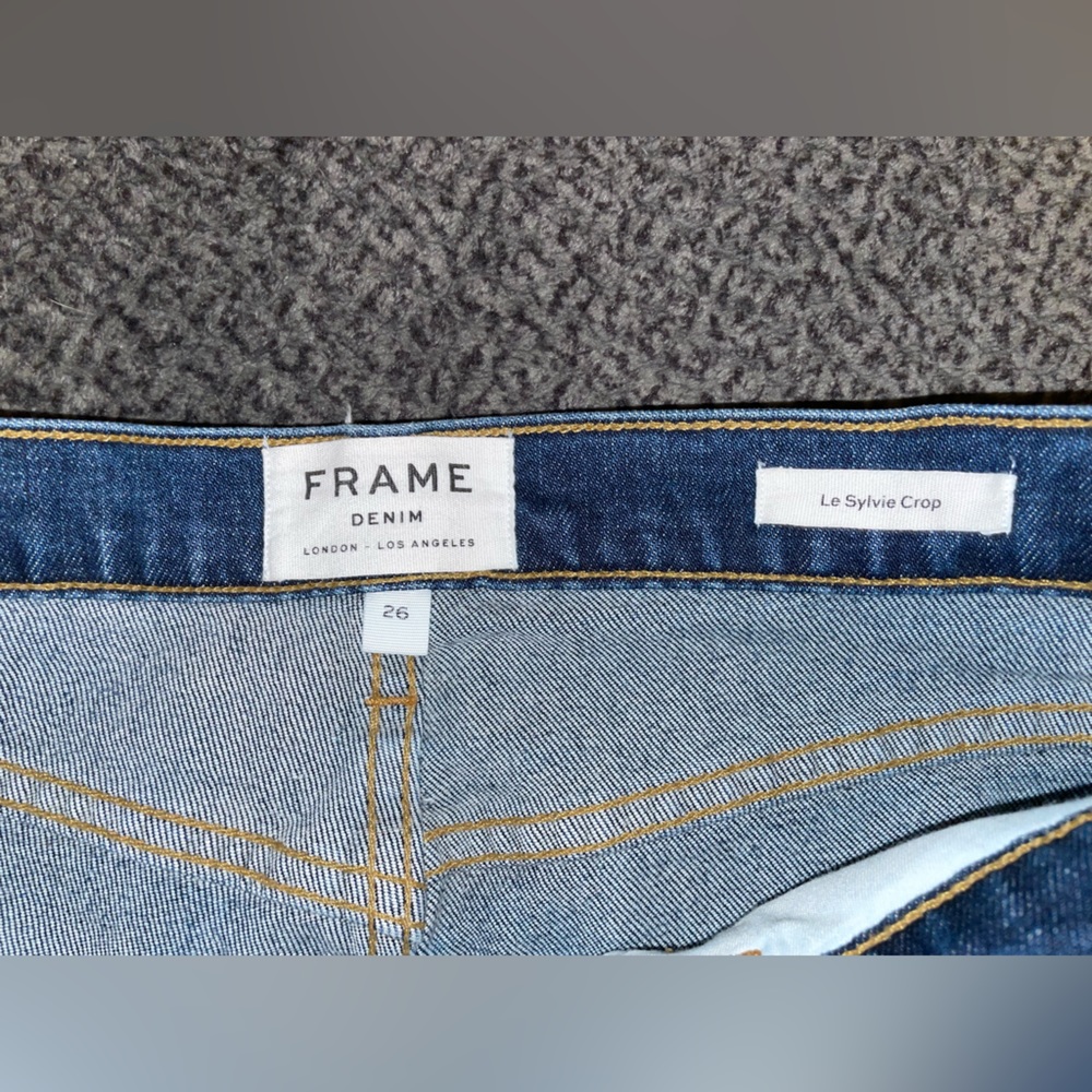 FRAME DENIM LE SYLVIE CROP JEANS/ SIZE 26